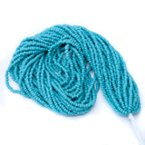 10SB185-MR: Cz Seed Bead Turquoise Matte 10/0