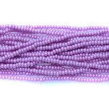 10SB696-A: CZ Seed Bead Silk Dark Pink/violet 10/0