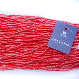 11SB342-C: Czech Seed Bead True Cut Sfinx Lt Red 11/0 - 6 Hanks