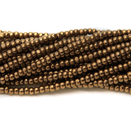 11SB555-CR: CZ True Seed Bead Bronze 11/0-1HK