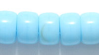 9RC161-1R: CZ Crow Roller OP LT Turquoise Blue 9mm 25Pc