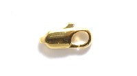 10FI143-GR: Clasp Lobster Gold 10x5mm 4PK