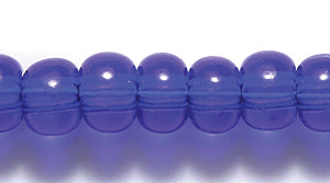 1SB277: CZ Seed Bead TR DK Sapphire 1/0  8STR