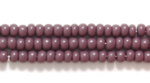 10SB198: CZ Seed Bead Opaque DK Purple 10/0 5HK