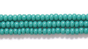 11SB186: CZ Seed Bead Op DK Green 11/0 6HK