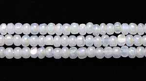 11SB612-AC: CZ Seed Bead True Cut Pearl White AB 11/0 6HK