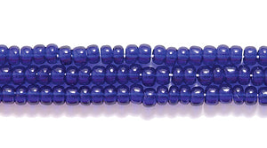 11SB278: CZ Seed Bead TR Cobalt 11/0 6HK