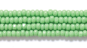 11SB183-C: CZ Seed Bead True Cut Op Green 11/0 6HK