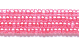 11SB295-TA: CZ Seed Bead Terra Pearl TR Rose Pink 11/0 6HK