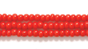 10SB146: CZ Seed Bead Opaque DK Red/brown 10/0 Color Change 5HK