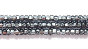 11SB405: CZ Seed Bead Silverlined Grey 11/0 6HK