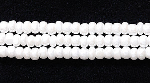 11SB312-C: CZ Seed Bead True Cut Sfinx White 11/0 6HK