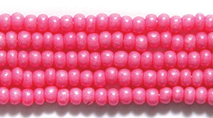 10SB192-TA: CZ Seed Bead Terra Opaque Pink 10/0 5HK