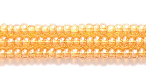 11SB354-T: CZ Seed Bead Sfinx TR Topaz 11/0 6HK