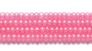 11SB695-TA: CZ Seed Bead Terra Pearl Opal Rose Pink 11/0 6HK