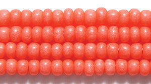 8SB6136: CZ Seed Bead Sol Gel Coral 8/0 6HK