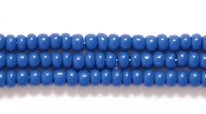 10SB174: CZ Seed Bead Opaque DK Blue 10/0 5HK