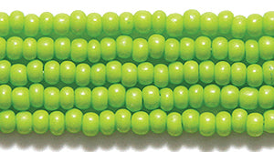 10SB182-IT: CZ Seed Bead Terra Intensive Lime 10/0 5HK