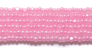 13SB692-C: CZ Seed Bead Charlotte Pearl Pink 13/0 18HK