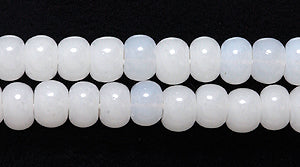 6SB210: CZ Seed Bead White Opal 6/0 36STR