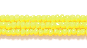 11SB122-C: CZ Seed Bead True Cut Op LT Yellow 11/0 6HK