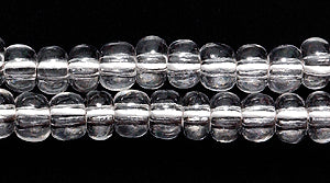 6SB212: CZ Seed Bead TR Crystal 6/0 36STR