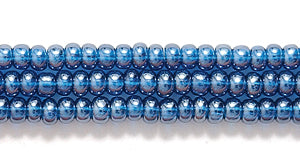 10SB369-T: CZ Seed Bead TR Montana Blue Sfinx 5HK