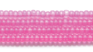 10SB694-NT: CZ Seed Bead Neon Fuchsia On Crystal 10/0 5HK