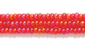 11SB544-T: CZ Seed Bead TR Ruby AB 11/0 6HK