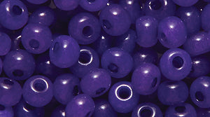 6SB996-L: CZ Seed Bead Silk Bright Purple 6/0  250GM