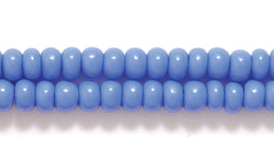 8SB172: CZ Seed Bead Opaque LT Blue 8/0 3HK