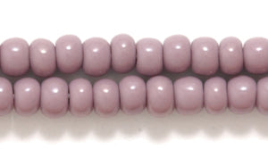 6SB196: CZ Seed Bead Opaque LT Lavender 6/0 36STR