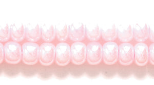 6SB691: CZ Seed Bead Pearl LT Pink 6/0 36STR