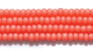 10SB6136: CZ Seed Bead Sol Gel Coral 10/0 5HK