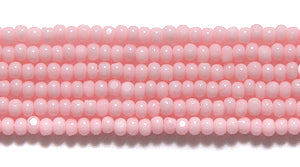 13SB6191-C: CZ Seed Bead Charlotte Pink Sogel 13/0 18HK