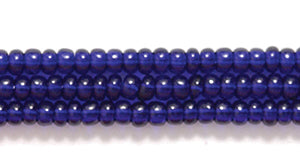 10SB279: CZ Seed Bead TR Deep Cobalt 10/0 5HK