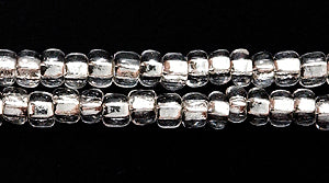 8SB412: CZ Seed Bead Silver Lined Crystal 8/0 3HK