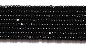 15SB109-C: CZ Seed Bead True Cut Black 15/0 27HK