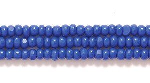 11SB174-C: CZ Seed Bead True Cut Op MED Blue 11/0 6HK