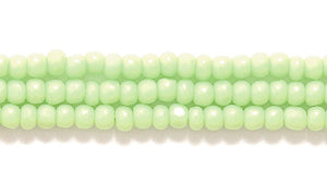 11SB181-C: CZ Seed Bead True Cut Op Lime Green 11/0 6HK