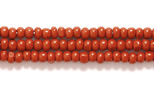 11SB152-C: CZ Seed Bead True Cut Op LT Brown 11/0 6HK