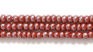 10SB357: CZ Seed Bead Sfinx Brown 10/0 5HK