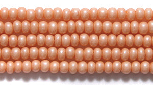 10SB154-TA: CZ Seed Bead Terra Pearl Opaque Beige 10/0 5HK