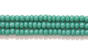 11SB186-C: CZ Seed Bead True Cut Op DK Green 11/0 6HK