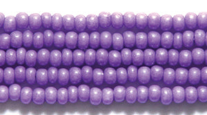 10SB197-TA: CZ Seed Bead Terra Opaque Purple 10/0 5HK