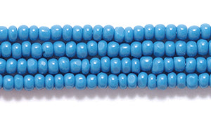 11SB167-C: CZ Seed Bead True Cut Op Slate Blue 11/0 6HK