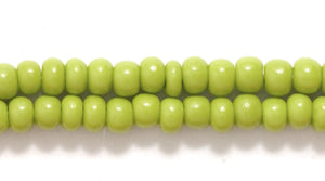 8SB183-OV: CZ Seed Bead Opaque Olive Green 8/0 6HK