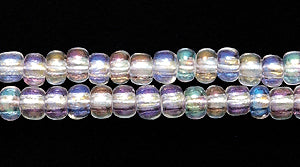 8SB512-T: CZ Seed Bead Crystal Iris AB 8/0 6HK