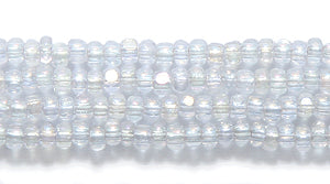 11SB512-TC: CZ Seed Bead True Cut Crystal Iris AB 11/0 6HK