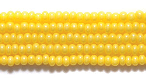 11SB124-TA: CZ Seed Bead Terra Yellow 11/0 6HK